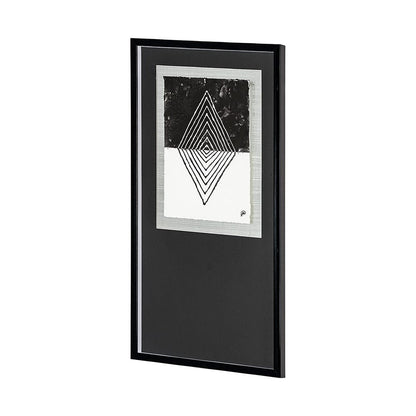 Mercana - Diamond by Studio M a handmade Original Framed Artwork under Glass - 13312 view 5
