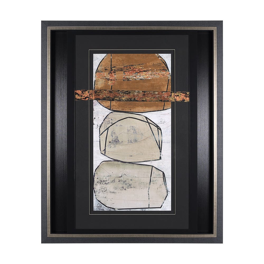 Mercana - Dim Sum I by Nancy Ngo a Hand Embellished Textured Framed Art Print Matted under Glass - 14731 view 1
