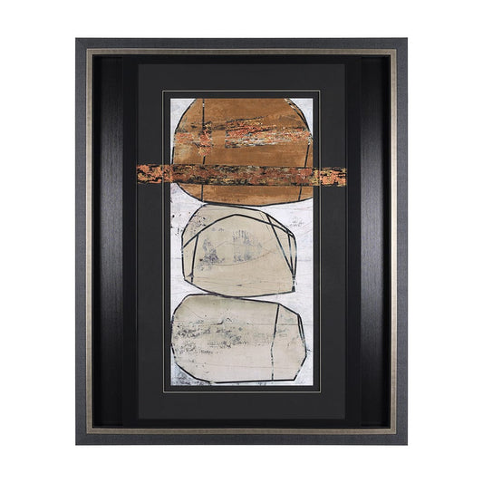 Mercana - Dim Sum I by Nancy Ngo a Hand Embellished Textured Framed Art Print Matted under Glass - 14731 view 1