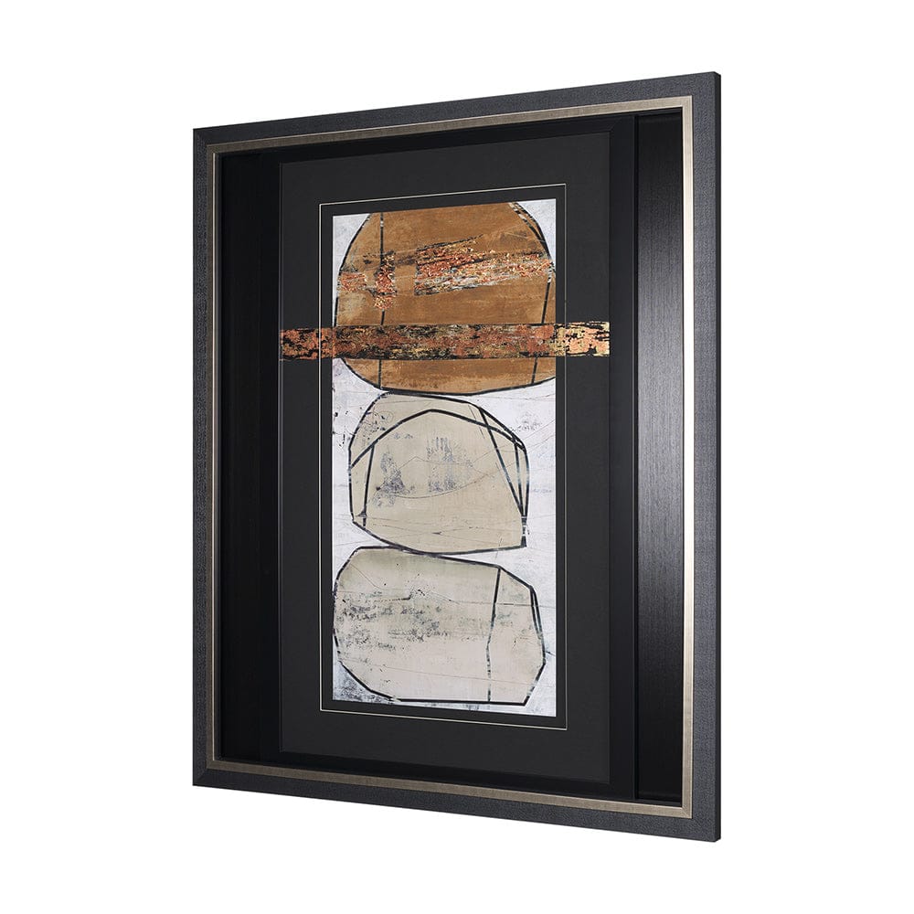 Mercana - Dim Sum I by Nancy Ngo a Hand Embellished Textured Framed Art Print Matted under Glass - 14731 view 2