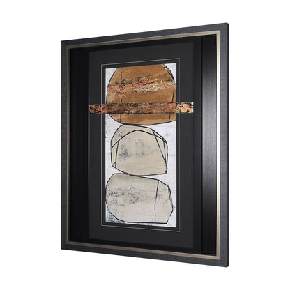Mercana - Dim Sum I by Nancy Ngo a Hand Embellished Textured Framed Art Print Matted under Glass - 14731 view 2