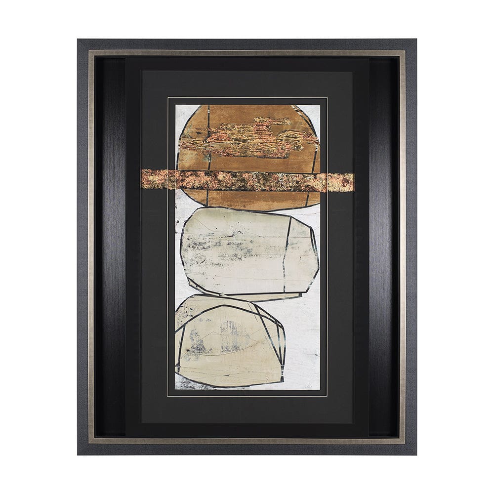 Mercana - Dim Sum II by Nancy Ngo a Hand Embellished Textured Framed Art Print Matted under Glass - 14732 view 1