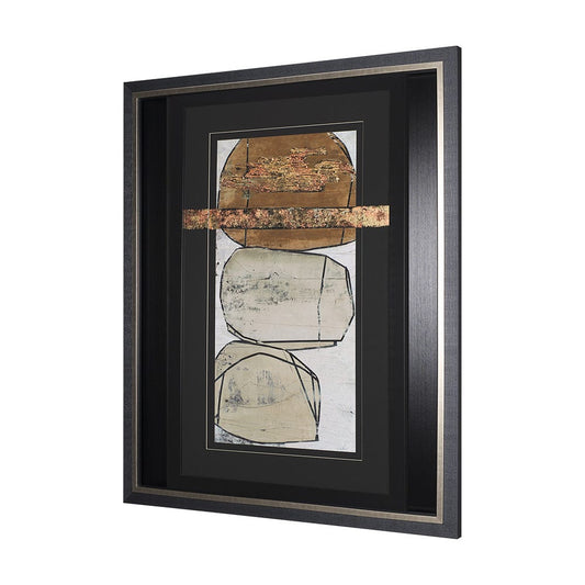 Mercana - Dim Sum II by Nancy Ngo a Hand Embellished Textured Framed Art Print Matted under Glass - 14732 view 2