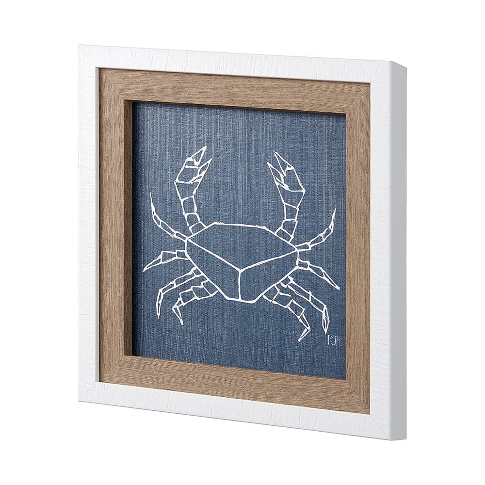 Mercana - Dimegemess Crab I by Mercana Studio a Hand Embellished Textured Framed Art Print - 14043 view 2