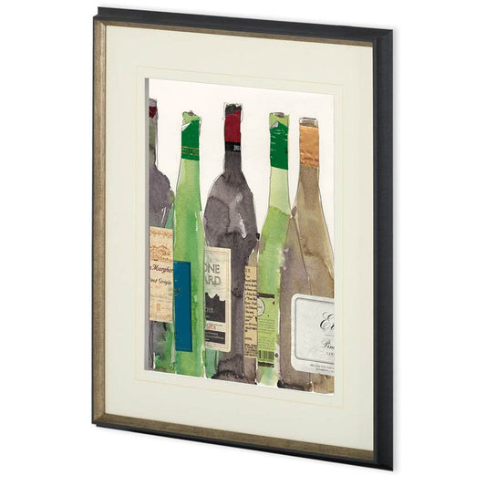Mercana - Dinner Party I by Samuel Dixon a Hand Embellished Textured Framed Art Print Matted under Glass - 10457 view 1