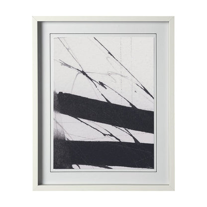 Mercana - Directions II by Mercana Studio a Hand Embellished Textured Framed Art Print Matted under Glass - 12812 view 1