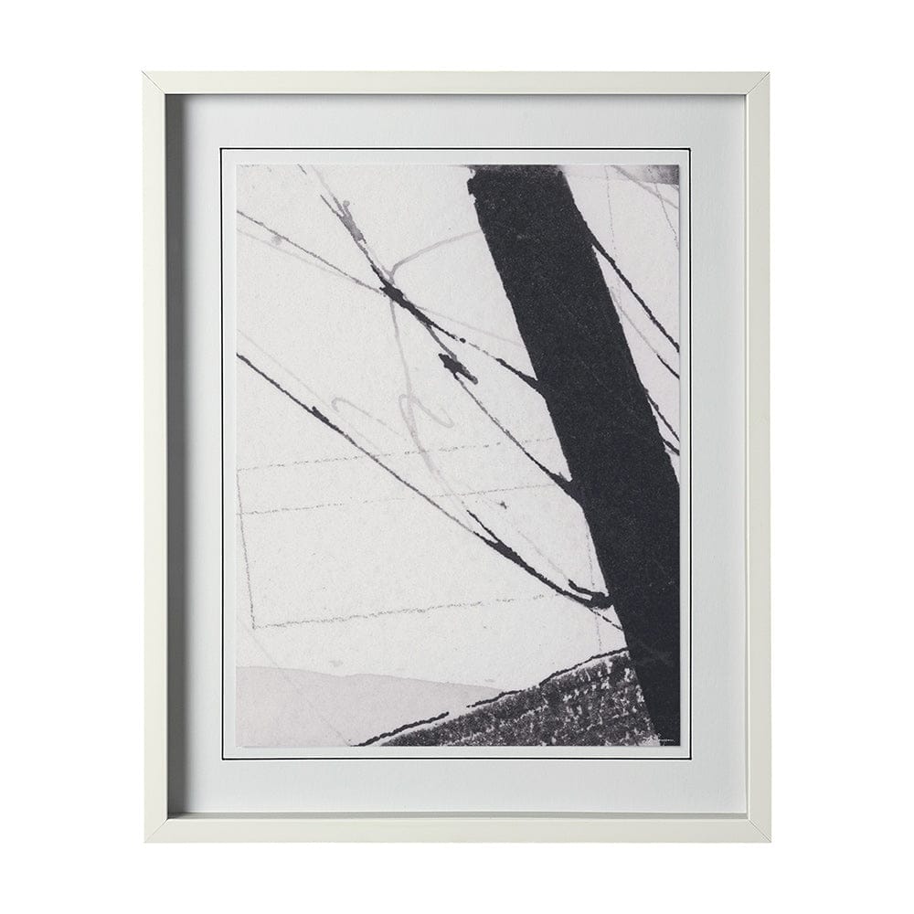 Mercana - Directions III by Mercana Studio a Hand Embellished Textured Framed Art Print Matted under Glass - 12813 view 1