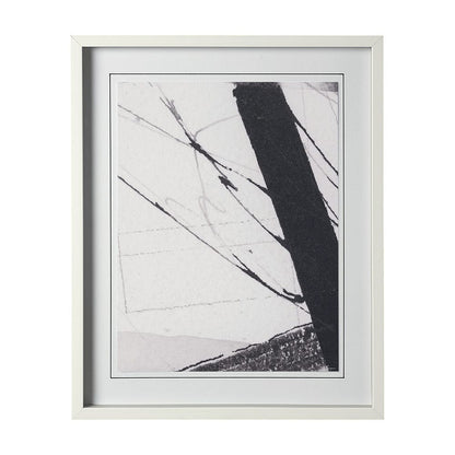 Mercana - Directions III by Mercana Studio a Hand Embellished Textured Framed Art Print Matted under Glass - 12813 view 1