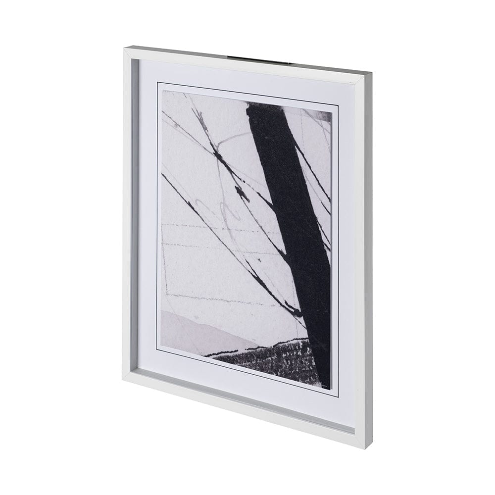 Mercana - Directions III by Mercana Studio a Hand Embellished Textured Framed Art Print Matted under Glass - 12813 view 4