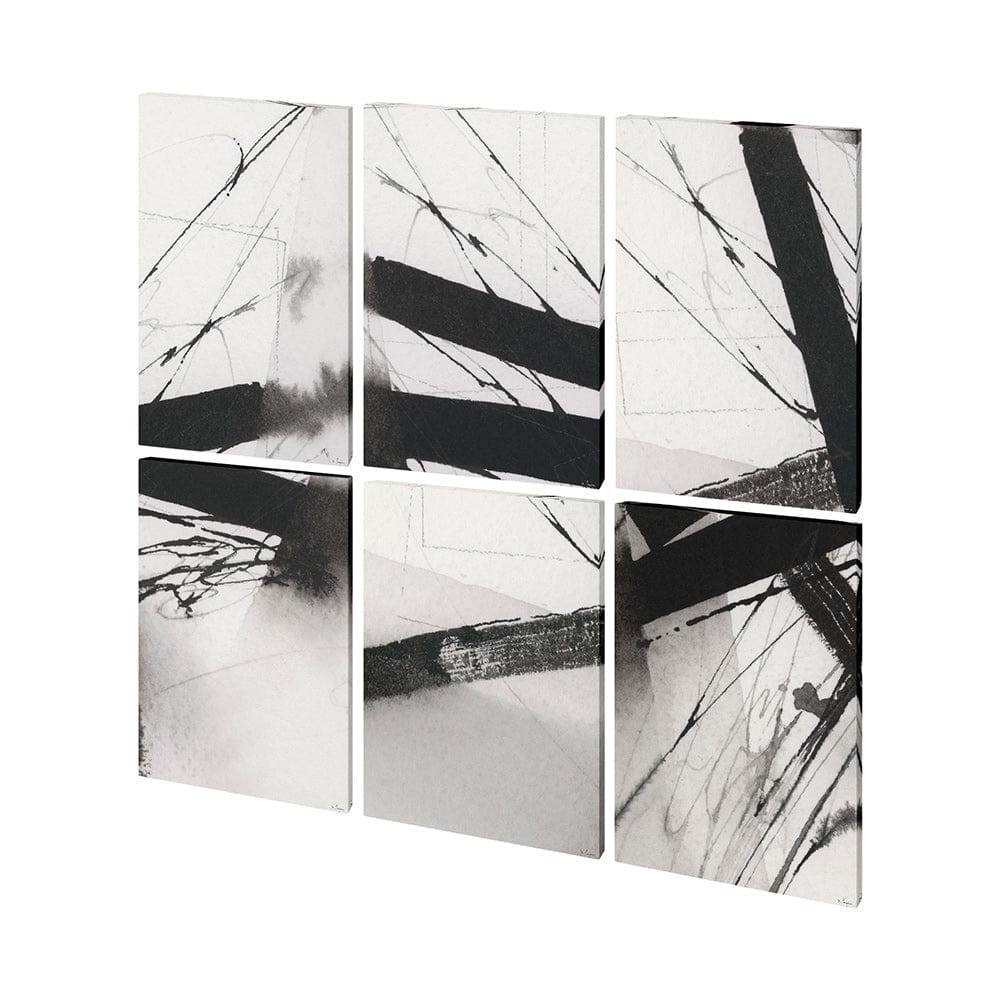 Mercana - Directions ISet 6 by Mercana Studio a Hand Embellished Textured Canvas - 101301-L view 1