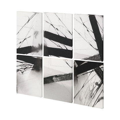 Mercana - Directions ISet 6 by Mercana Studio a Hand Embellished Textured Canvas - 101301-L view 1