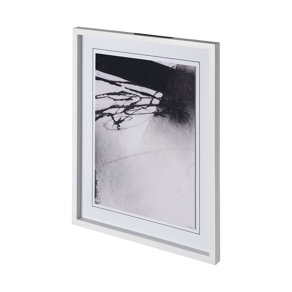 Mercana - Directions IV by Mercana Studio a Hand Embellished Textured Framed Art Print Matted under Glass - 12814 view 4