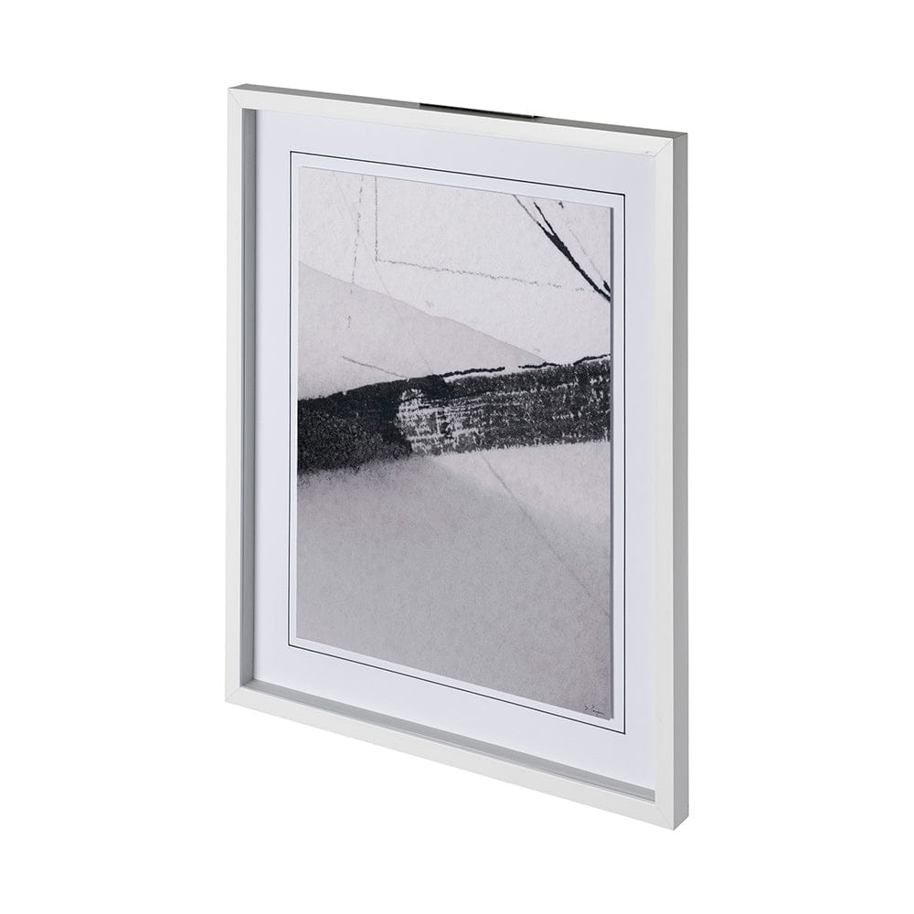 Mercana - Directions V by Mercana Studio a Hand Embellished Textured Framed Art Print Matted under Glass - 12815 view 4