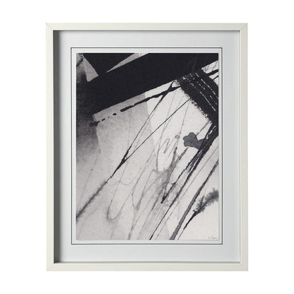 Mercana - Directions VI by Mercana Studio a Hand Embellished Textured Framed Art Print Matted under Glass - 12816 view 1