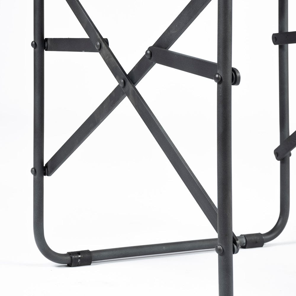 Mercana - Direttore Black Iron Frame Black Leather Dining Chair - 68797 view 13