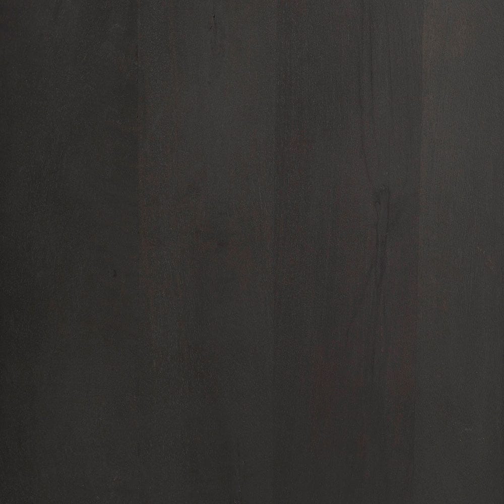 Mercana - Divina Black-Brown Wood w/ White Marble Top and Black Metal Base 1 Drawer Side Table - 69237 view 12