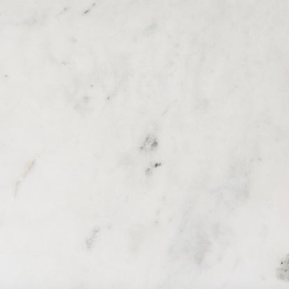 Mercana - Divina Black-Brown Wood w/ White Marble Top and Black Metal Base Accent Cabinet - 69201-AB view 11