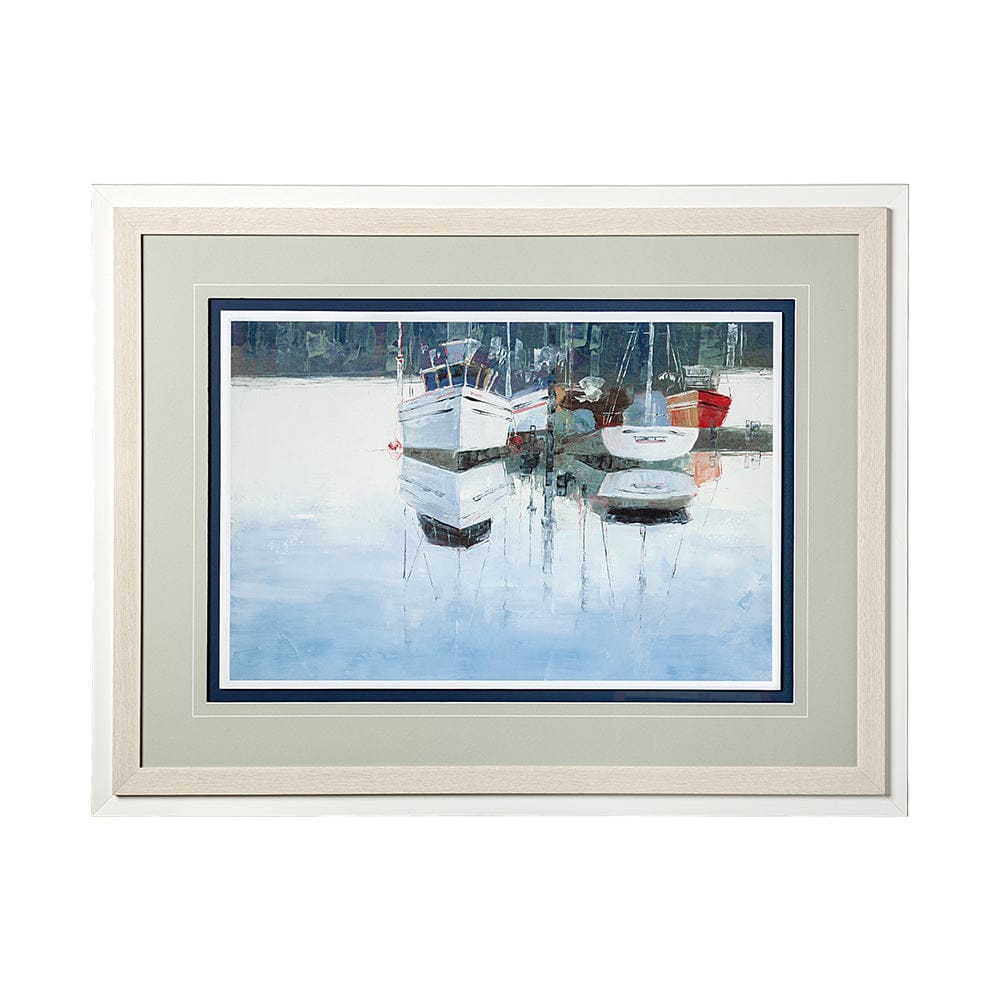 Mercana - Dock Tight by Mercana Studio a Framed Art Print Matted under Glass - 12605 view 1