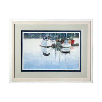 Mercana - Dock Tight by Mercana Studio a Framed Art Print Matted under Glass - 12605 view 1
