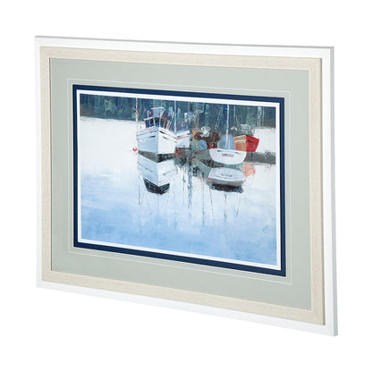 Mercana - Dock Tight by Mercana Studio a Framed Art Print Matted under Glass - 12605 view 2