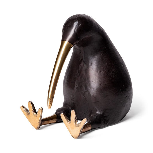 Mercana - Dodo 7L x 4W Black Cast Aluminum Mauritian Bird Sculpture - 68418 view 1