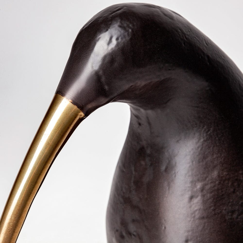 Mercana - Dodo 7L x 4W Black Cast Aluminum Mauritian Bird Sculpture - 68418 view 5