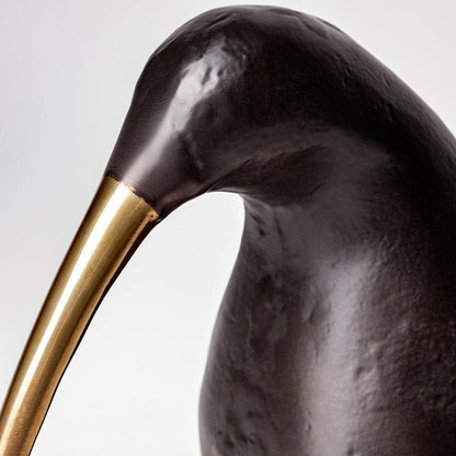 Mercana - Dodo 7L x 4W Black Cast Aluminum Mauritian Bird Sculpture - 68418 view 5