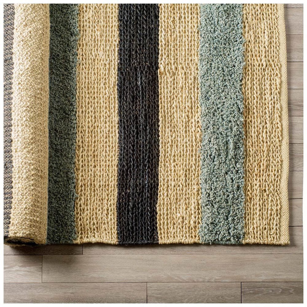 Mercana - Dolman 8 x 10 Multi-Colored Jute Hand Woven Rug - 70008 view 1