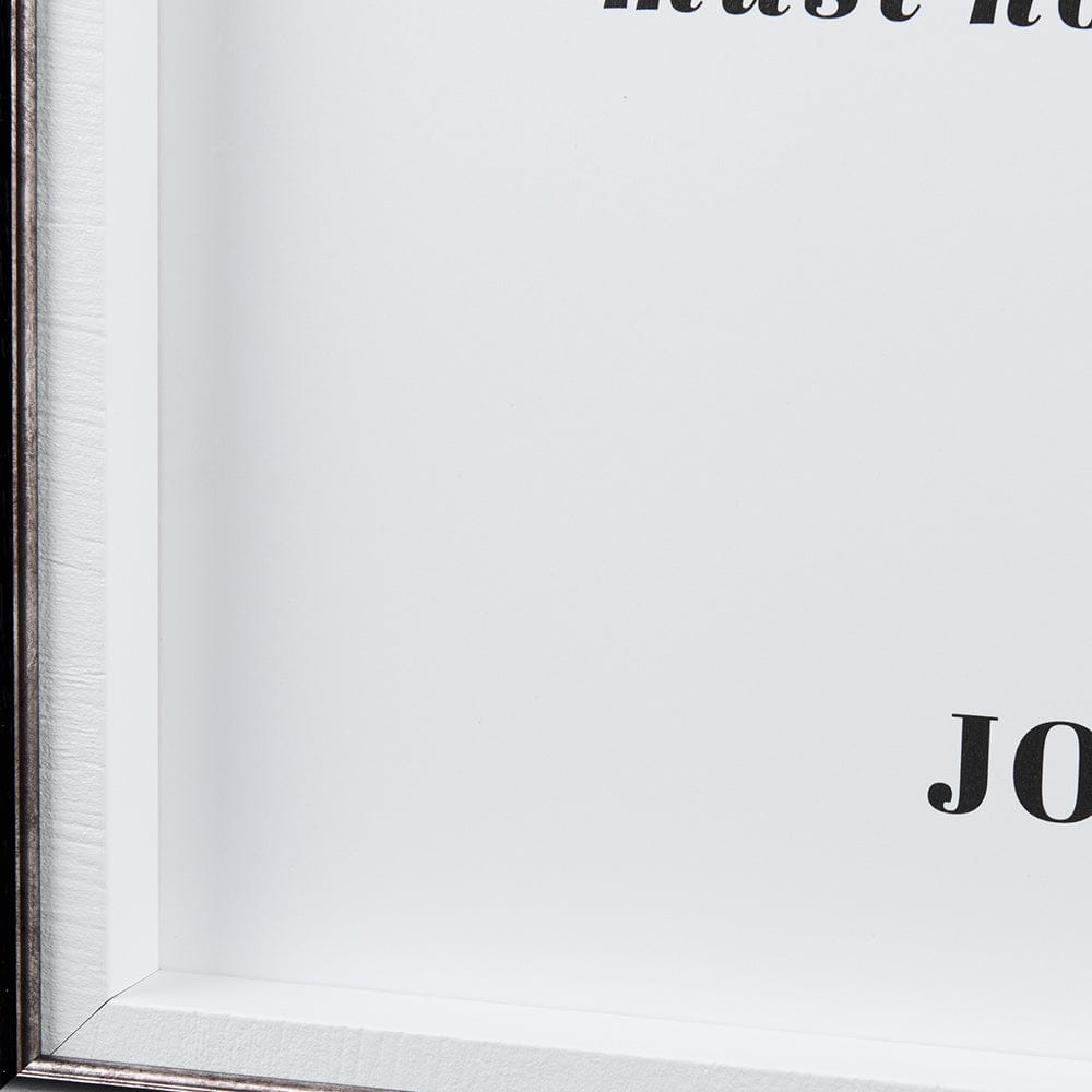 Mercana - Don't Quit by Mercana Studio a Framed Art Print Matted under Glass - 13931 view 6