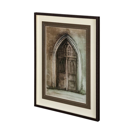 Mercana - Door II by Mercana Studio a Hand Embellished Textured Framed Art Print Matted under Glass - 12269 view 1