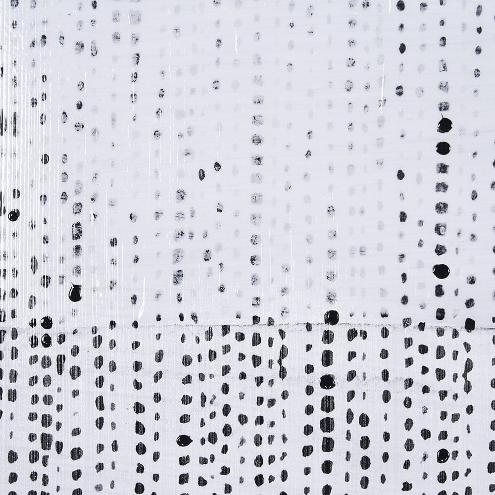 Mercana - Dot Texture II by Mercana Studio a Hand Embellished Textured Framed Art Print Matted under Glass - 15004 view 7