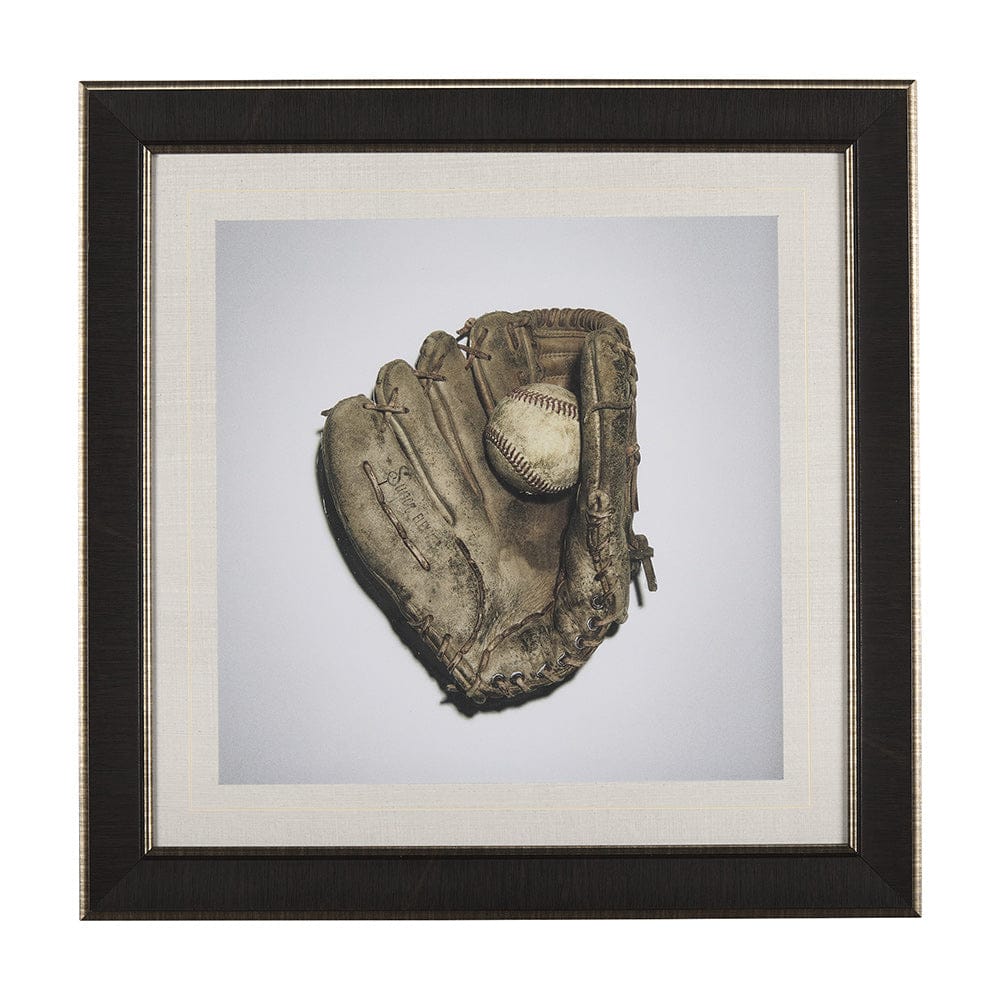Mercana - Double Play I by Mercana Studio a Hand Embellished Textured Framed Art Print Matted under Glass - 14660 view 1