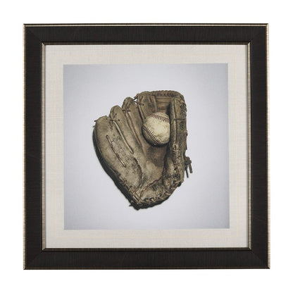 Mercana - Double Play I by Mercana Studio a Hand Embellished Textured Framed Art Print Matted under Glass - 14660 view 1