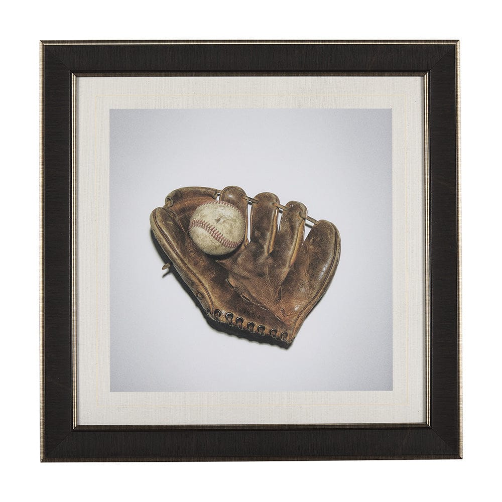 Mercana - Double Play II by Mercana Studio a Hand Embellished Textured Framed Art Print Matted under Glass - 14661 view 1
