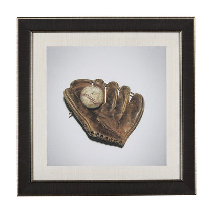 Mercana - Double Play II by Mercana Studio a Hand Embellished Textured Framed Art Print Matted under Glass - 14661 view 1