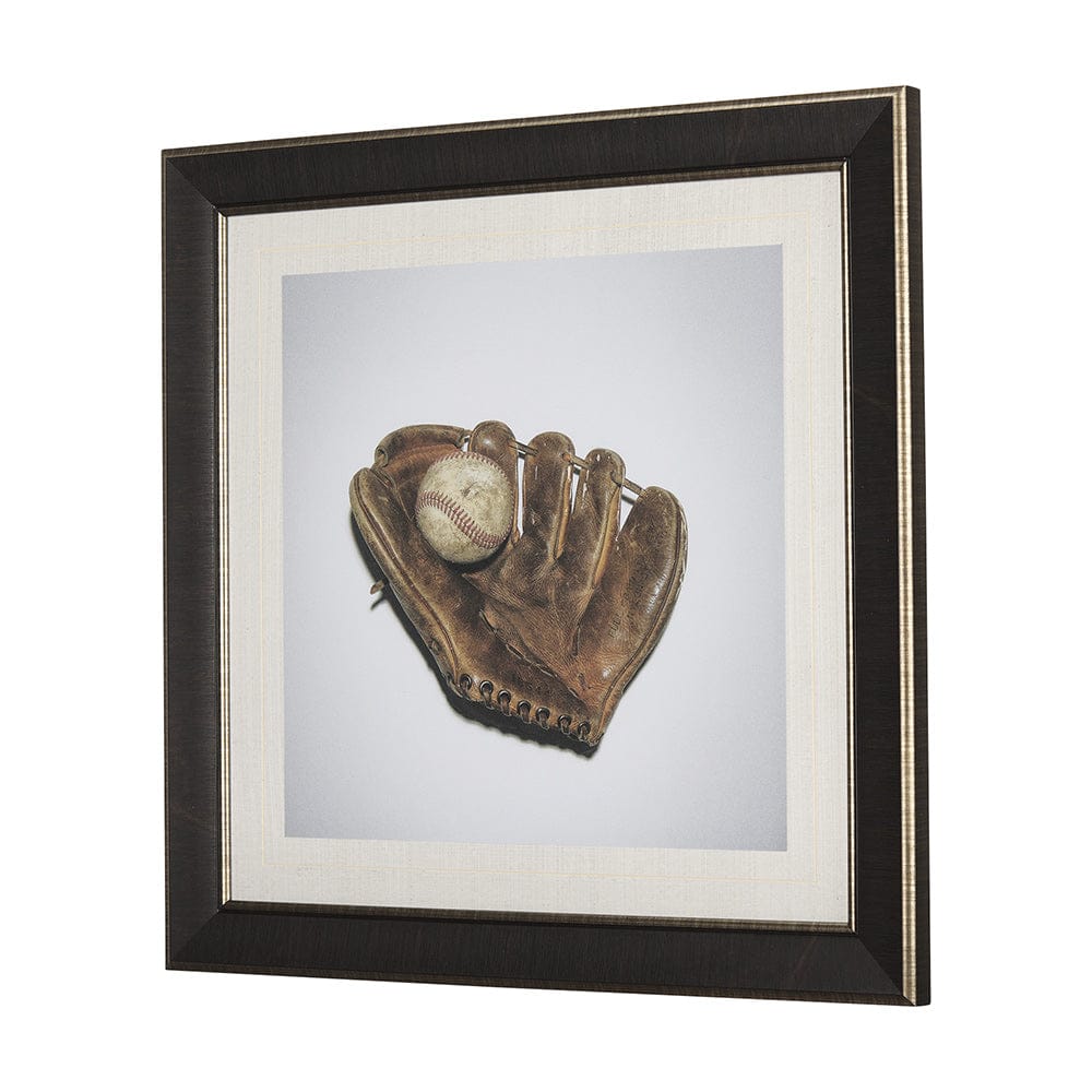 Mercana - Double Play II by Mercana Studio a Hand Embellished Textured Framed Art Print Matted under Glass - 14661 view 2