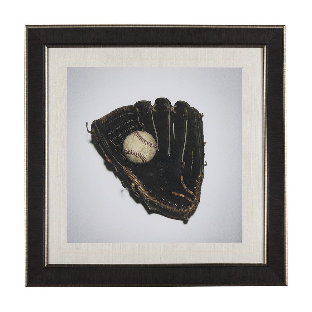 Mercana - Double Play III by Mercana Studio a Hand Embellished Textured Framed Art Print Matted under Glass - 14662 view 1