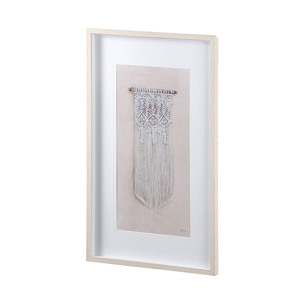 Mercana - Dream Weaver I by Mercana Studio a Hand Embellished Textured Framed Art Print Matted under Glass - 14026 view 2