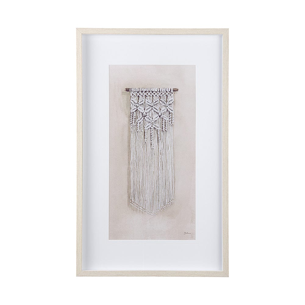 Mercana - Dream Weaver II by Mercana Studio a Hand Embellished Textured Framed Art Print Matted under Glass - 14027 view 1