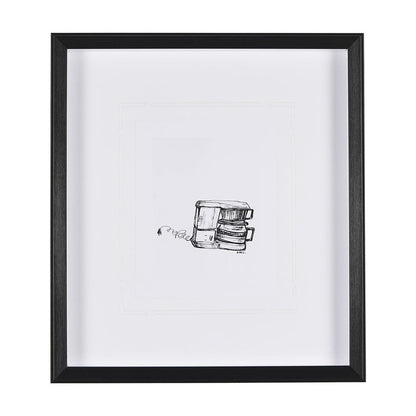 Mercana - Drip Coffee Maker by Simeng a Framed Art Print Matted under Glass - 14687 view 1