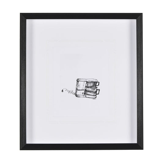 Mercana - Drip Coffee Maker by Simeng a Framed Art Print Matted under Glass - 14687 view 1