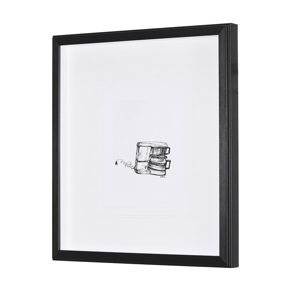 Mercana - Drip Coffee Maker by Simeng a Framed Art Print Matted under Glass - 14687 view 2