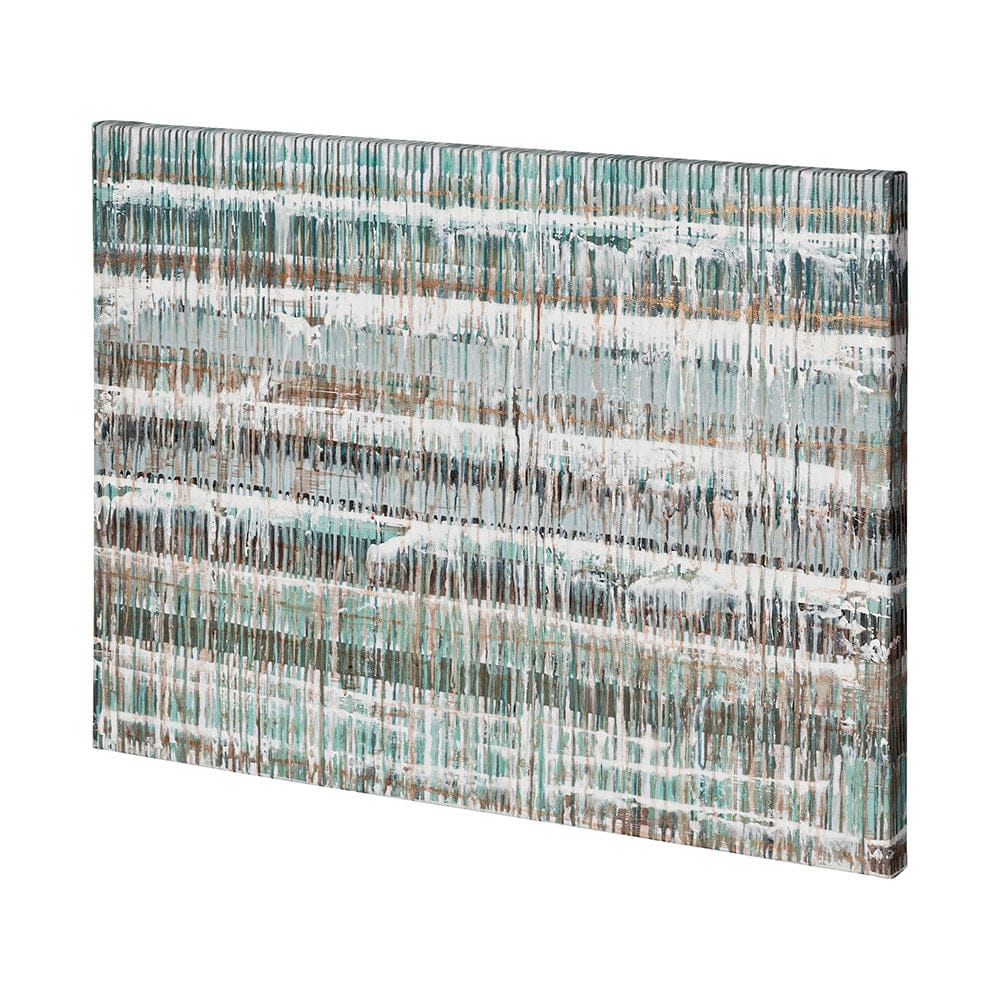 Mercana - Drip Test 2 by Mercana Studio a Hand Embellished Textured Canvas - 101114-L view 1