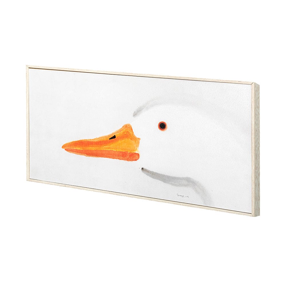 Mercana - Duck Gazing I by Mercana Studio a Hand Embellished Textured Framed Art Print - 13664 view 2