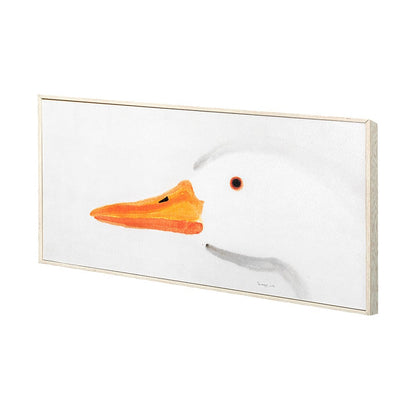 Mercana - Duck Gazing I by Mercana Studio a Hand Embellished Textured Framed Art Print - 13664 view 2