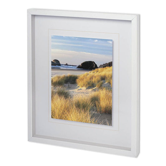 Mercana - DUNE GRASS & BEACH II by DENNIS FRATES a Framed Art Print Matted under Glass - 11914 view 1