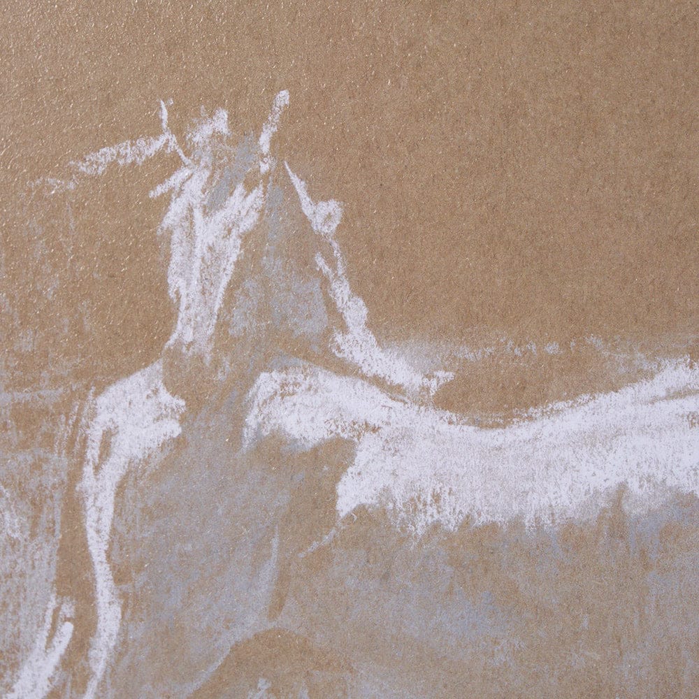 Mercana - Duo II Horses by Mercana Studio a Framed Art Print Matted under Glass - 15668 view 7