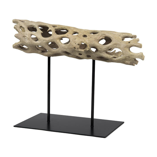 Mercana - Dwell Cholla Wood Resin Decorative Object - Large - 70184 view 1