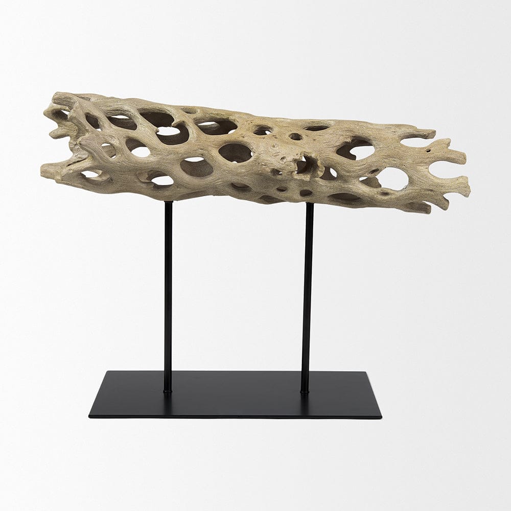 Mercana - Dwell Cholla Wood Resin Decorative Object - Large - 70184 view 2
