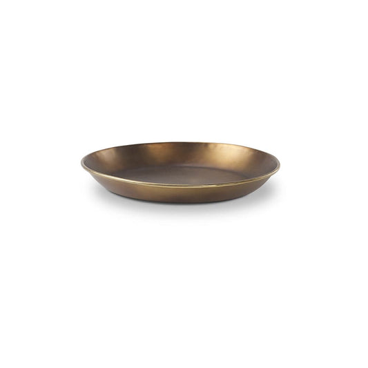 Mercana - Eagan 16.0L x 16.0W x 1.5H Brass Aluminium Tray Small - 69949 view 1